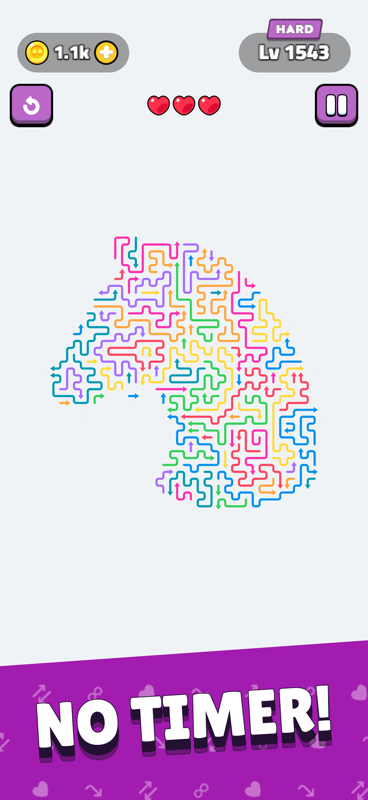 Arrows Flow no timer App Store screenshot