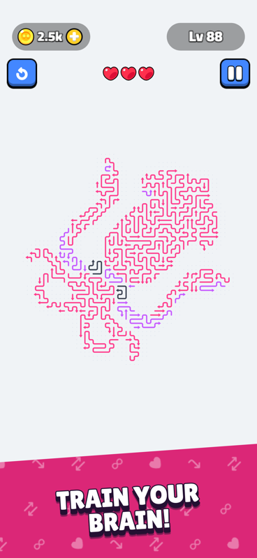 Arrows Flow train your brain App Store screenshot