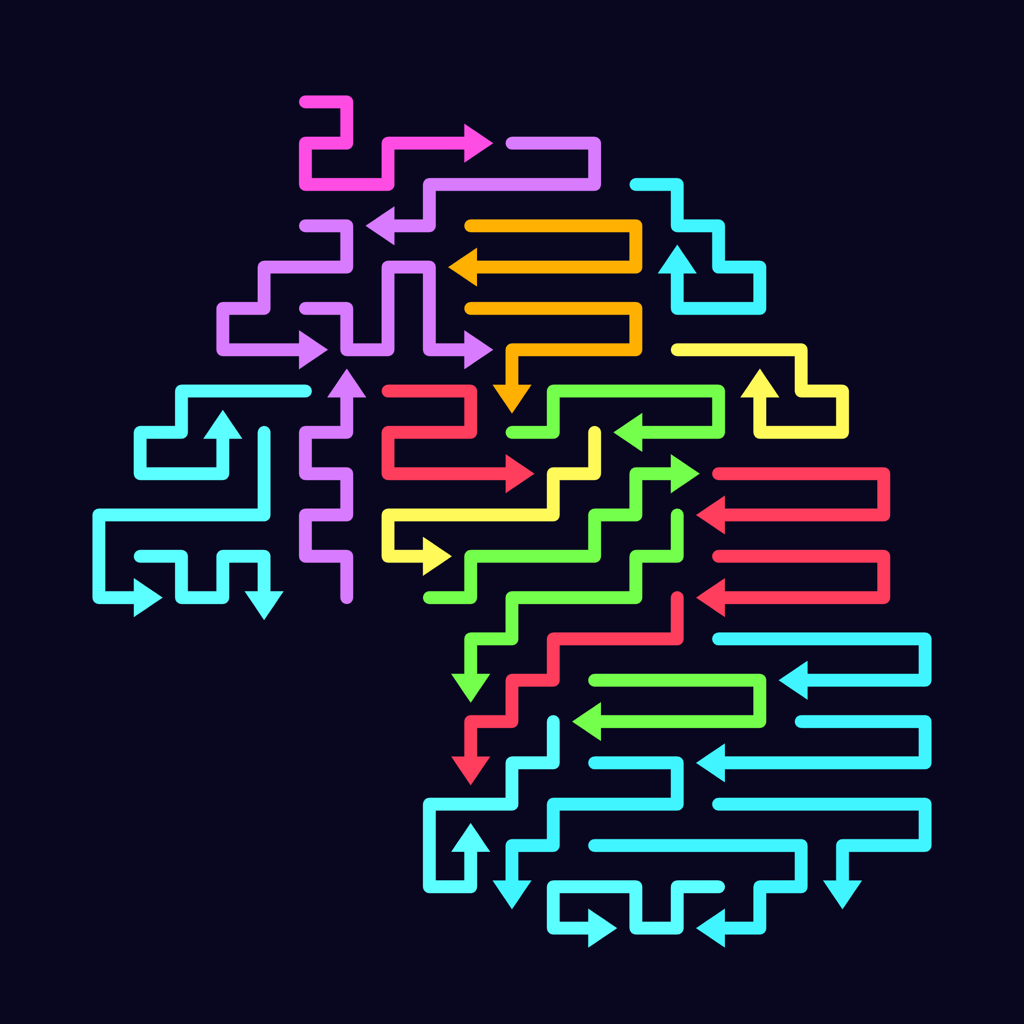 Arrows Flow: Escape Puzzle app icon